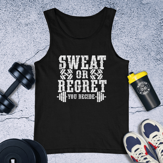 Tank Top Black / XS Sweat Or Regret Tank Top