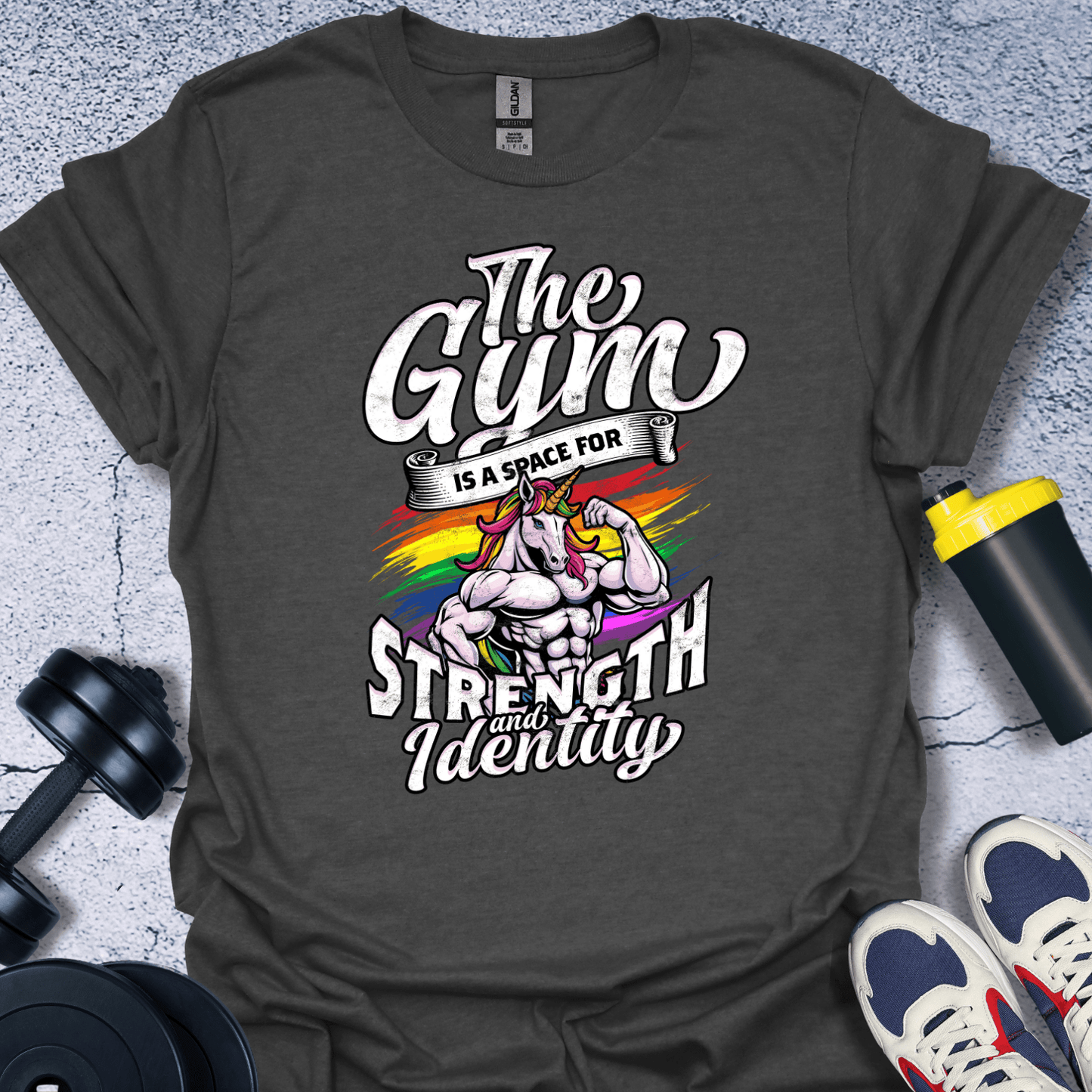 T-Shirt Dark Heather / S The Gym T-Shirt