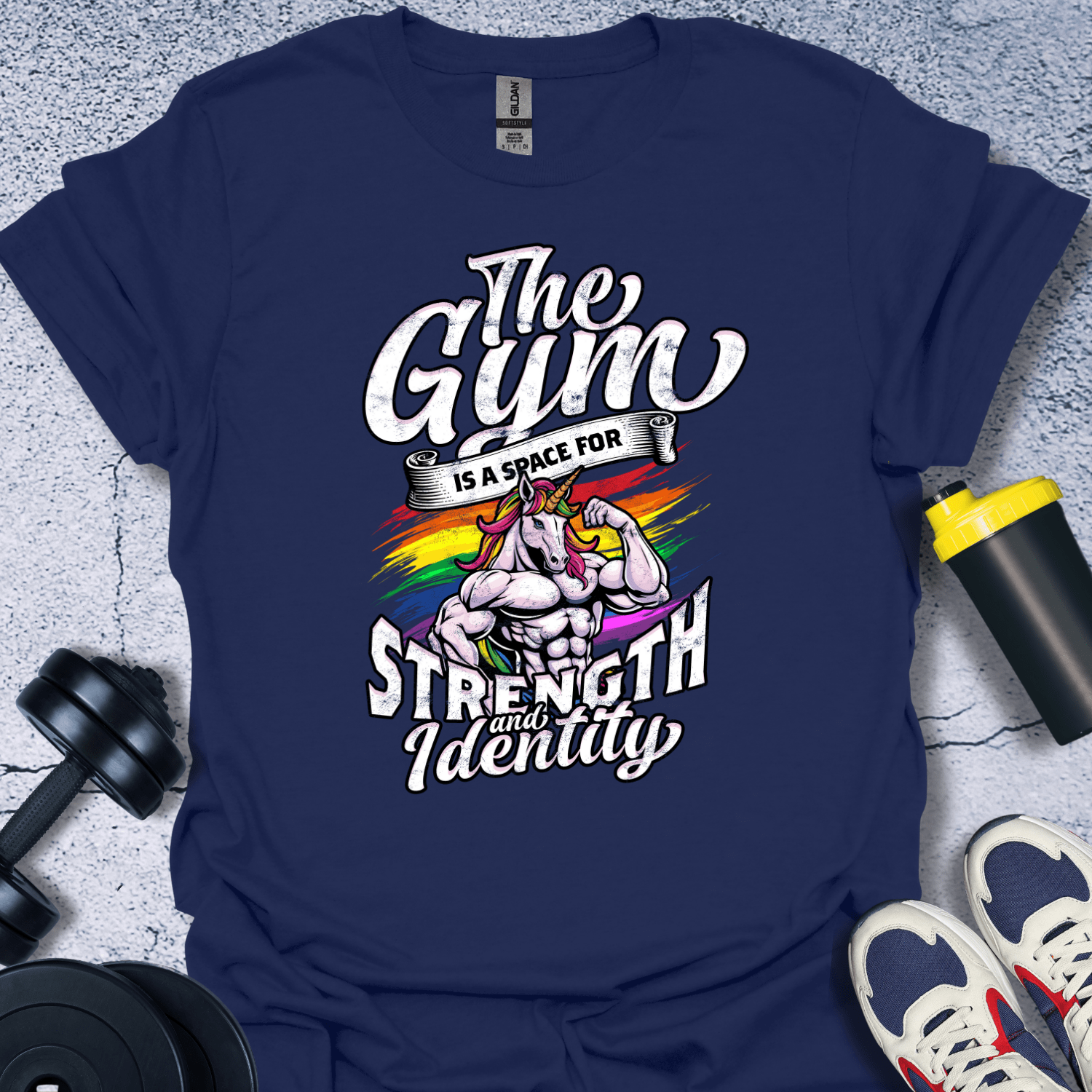 T-Shirt Navy / S The Gym T-Shirt