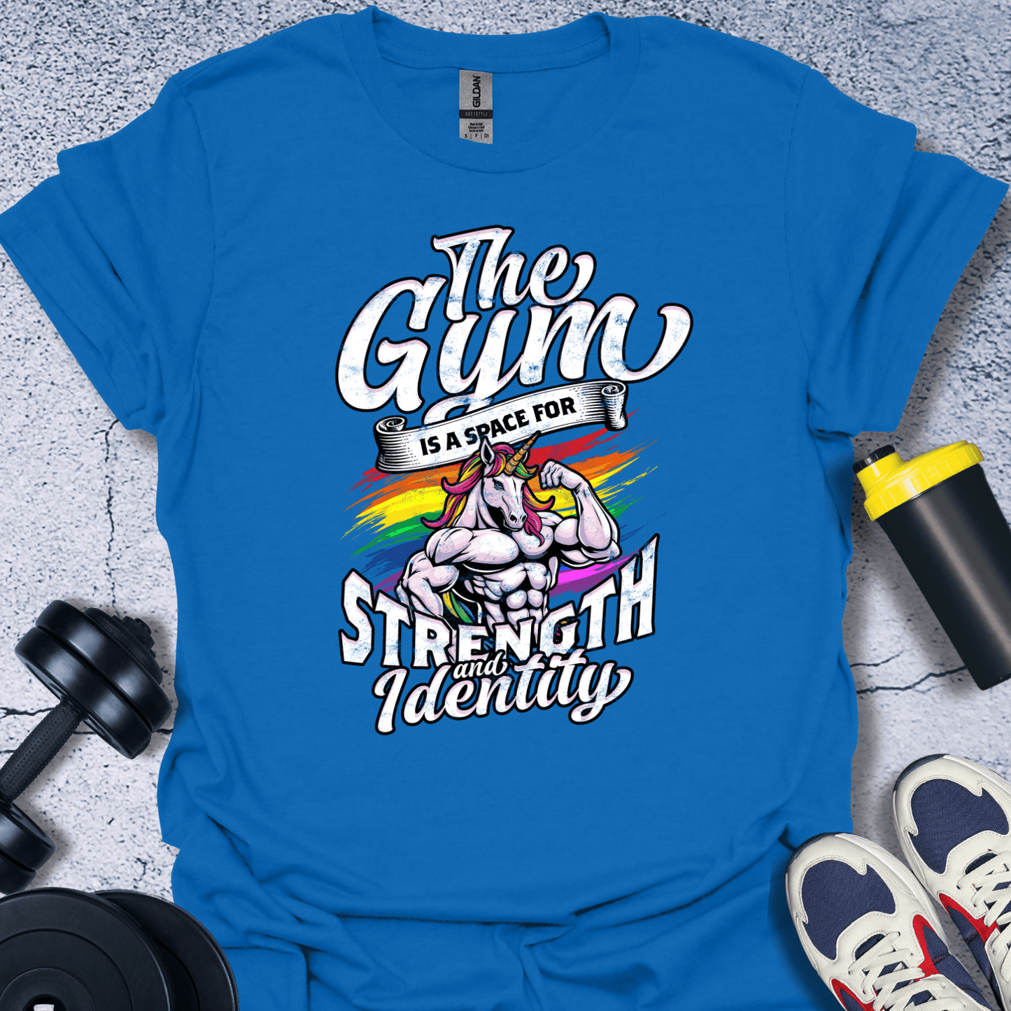 T-Shirt Royal / S The Gym T-Shirt