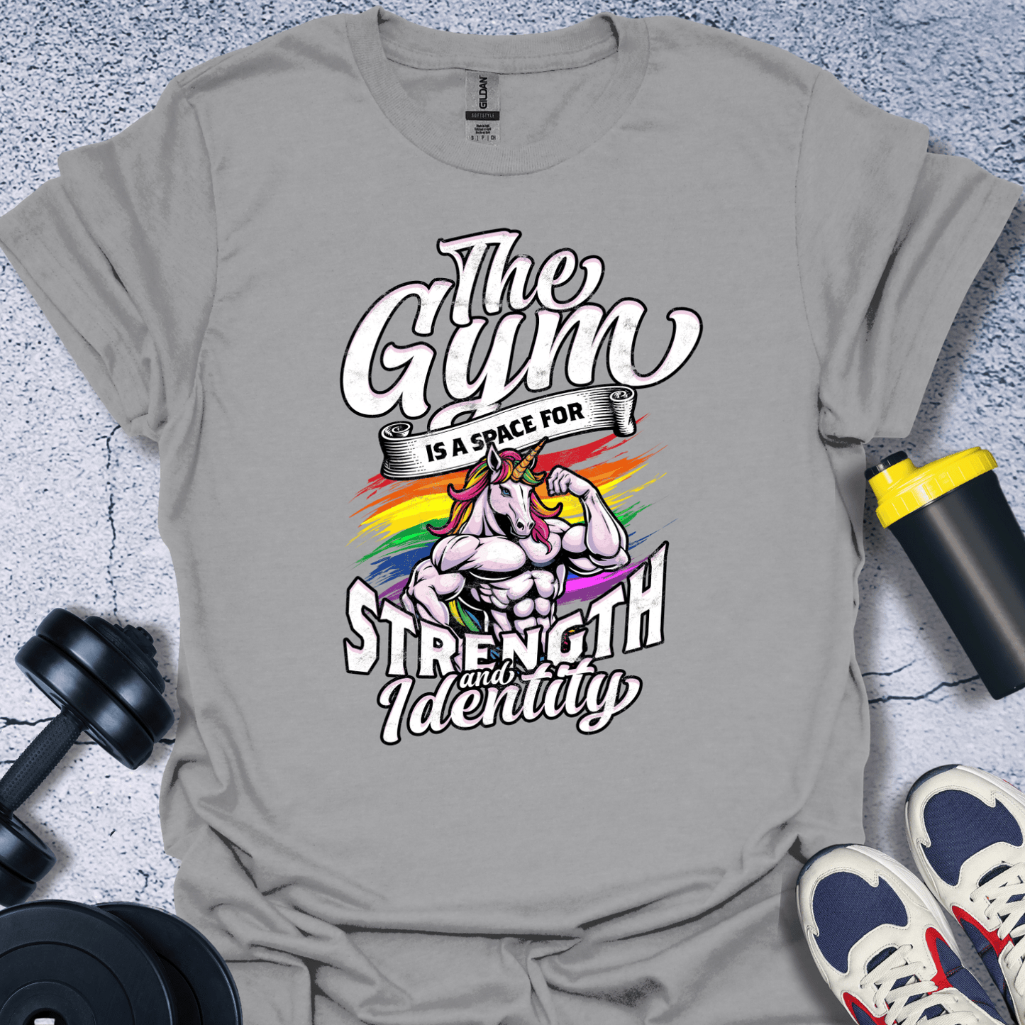 T-Shirt Sport Grey / S The Gym T-Shirt