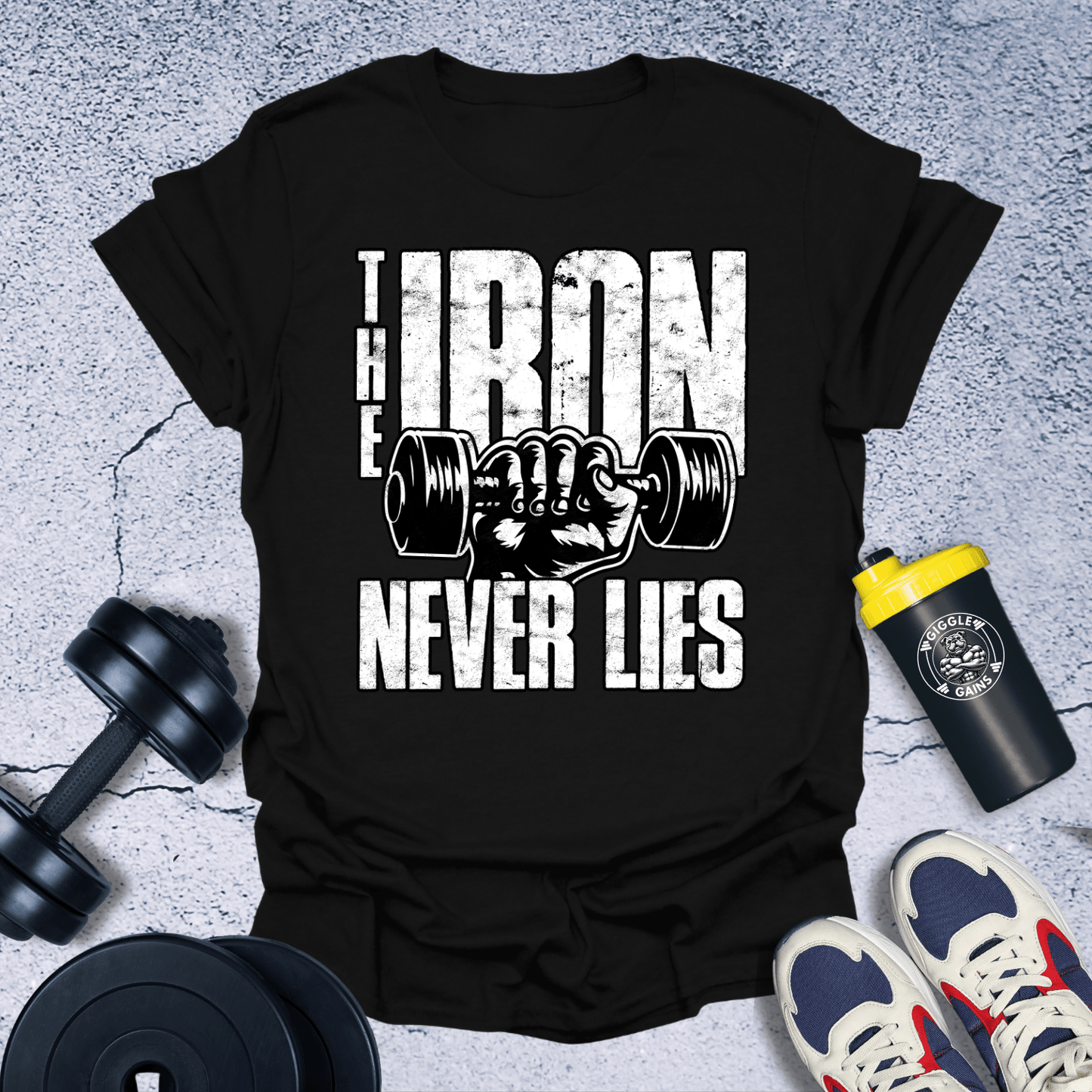 T-Shirt Black / S The Iron Never Lies T-Shirt