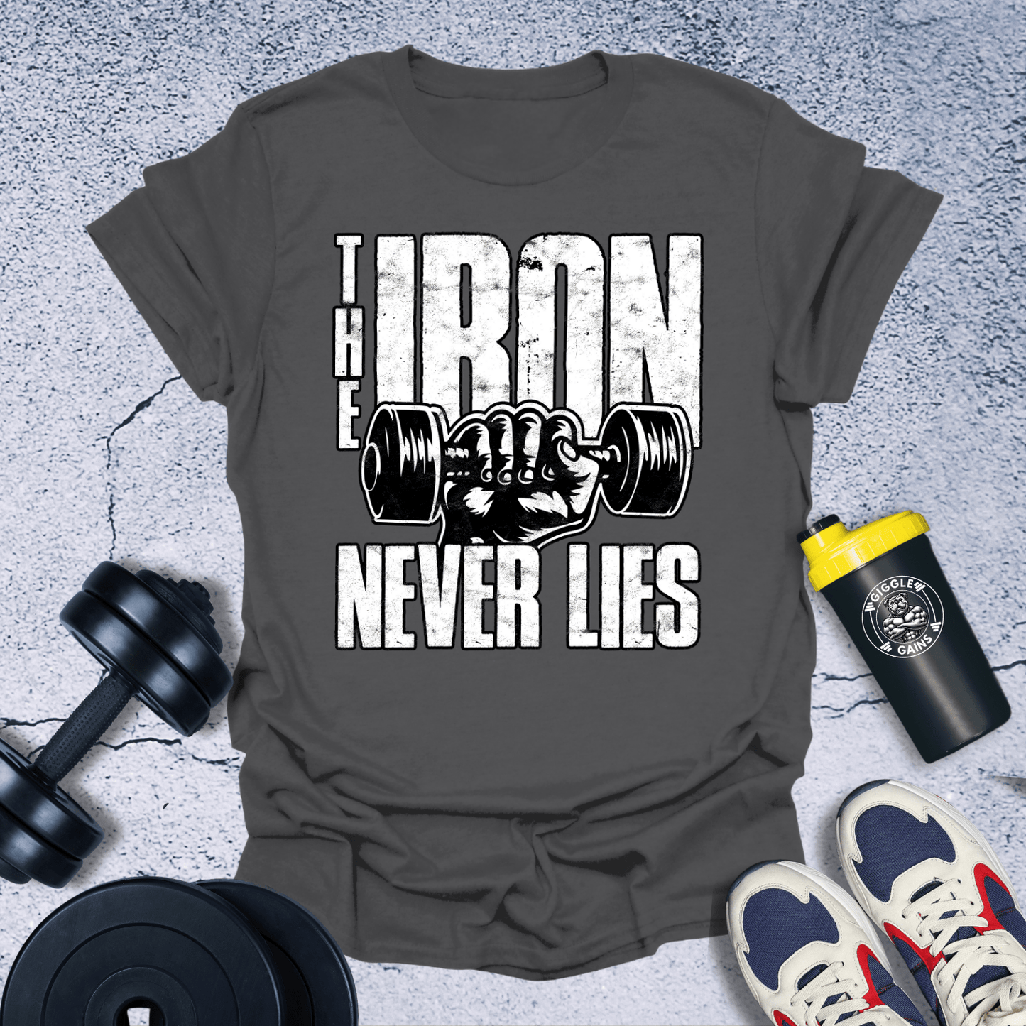 T-Shirt Charcoal / S The Iron Never Lies T-Shirt