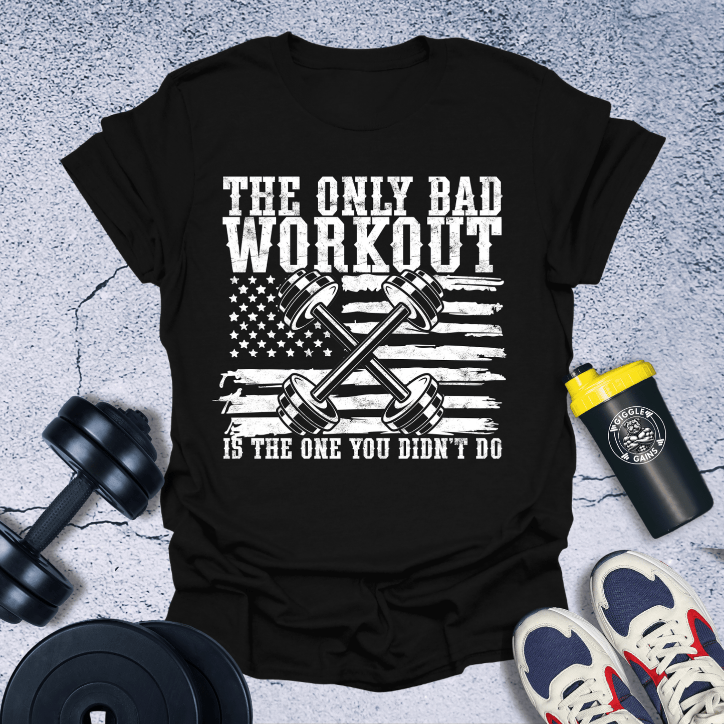 T-Shirt Black / S The Only Bad Workout T-Shirt