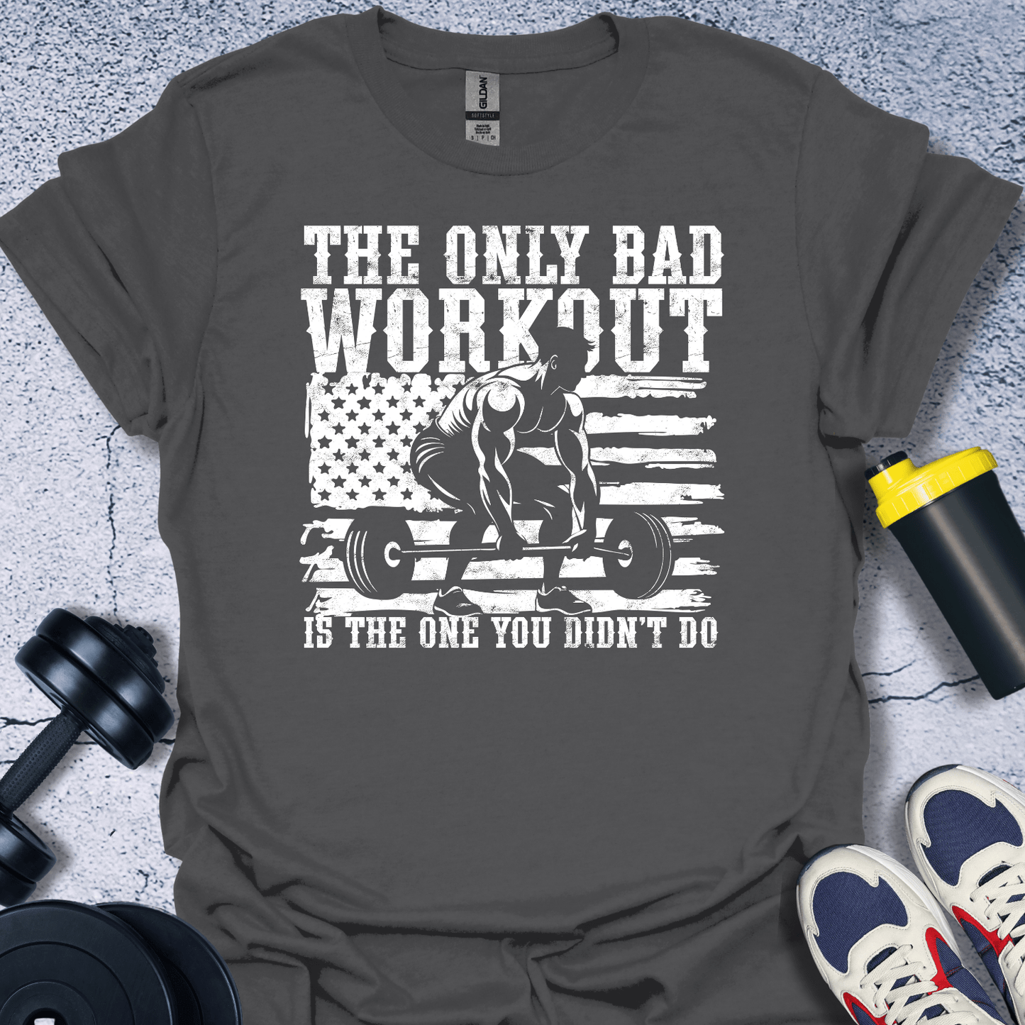 T-Shirt Charcoal / S The Only Bad Workout T-Shirt