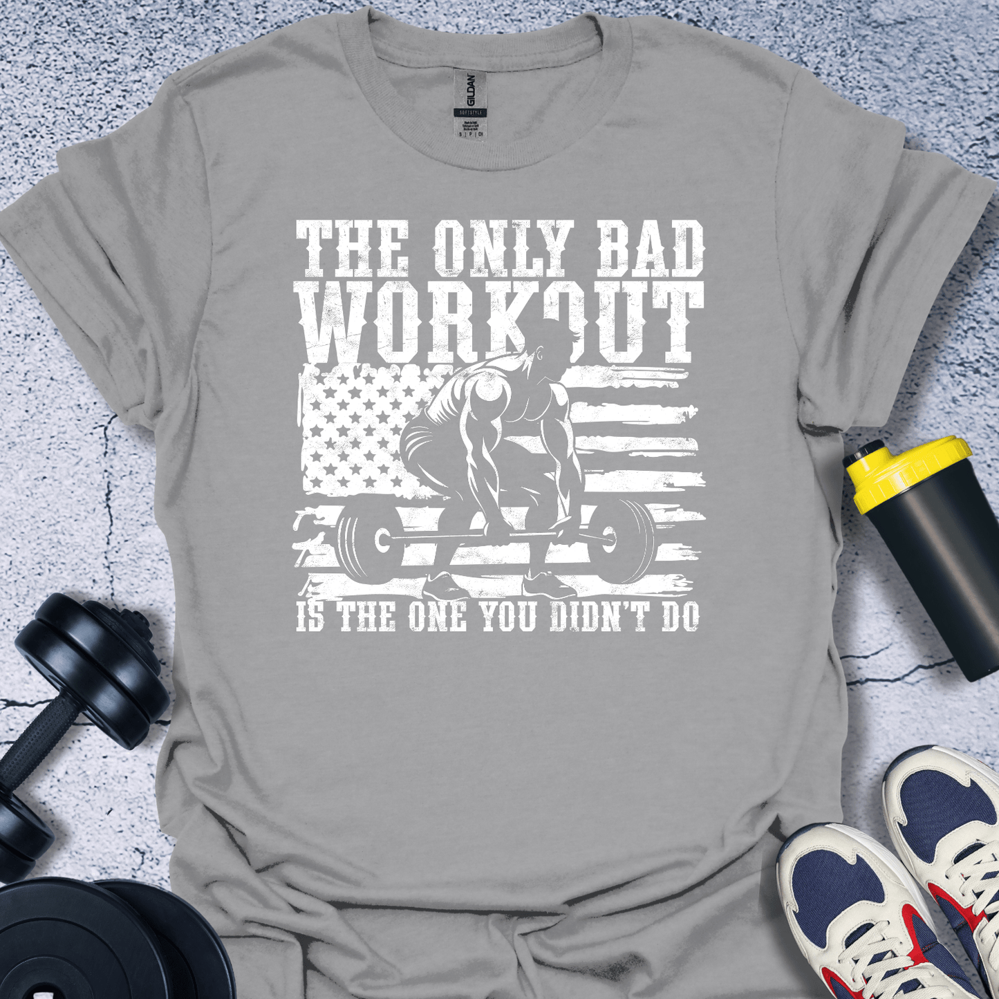 T-Shirt Sport Grey / S The Only Bad Workout T-Shirt