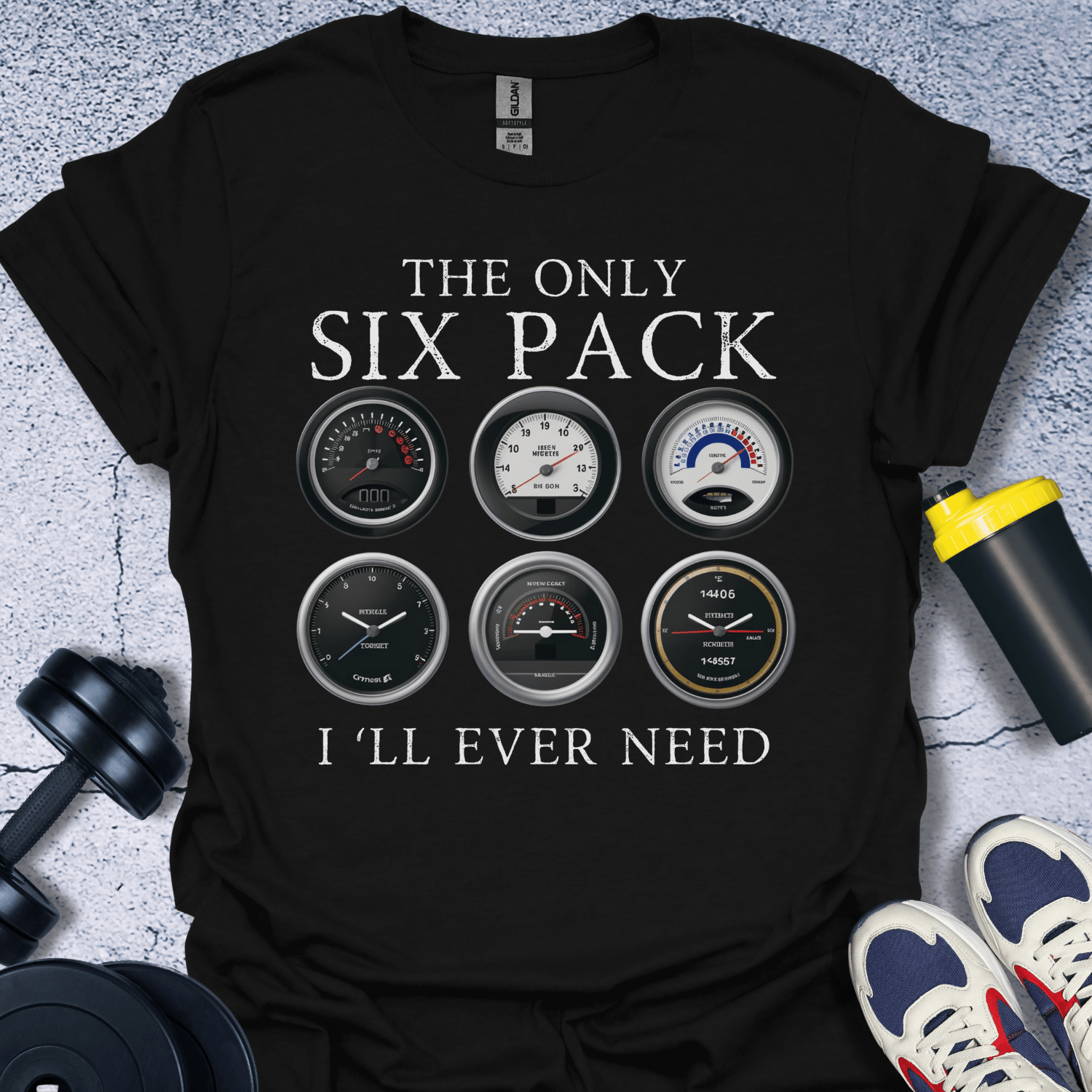 T-Shirt Black / S The Only Six Pack I Would Ever Need T-Shirt