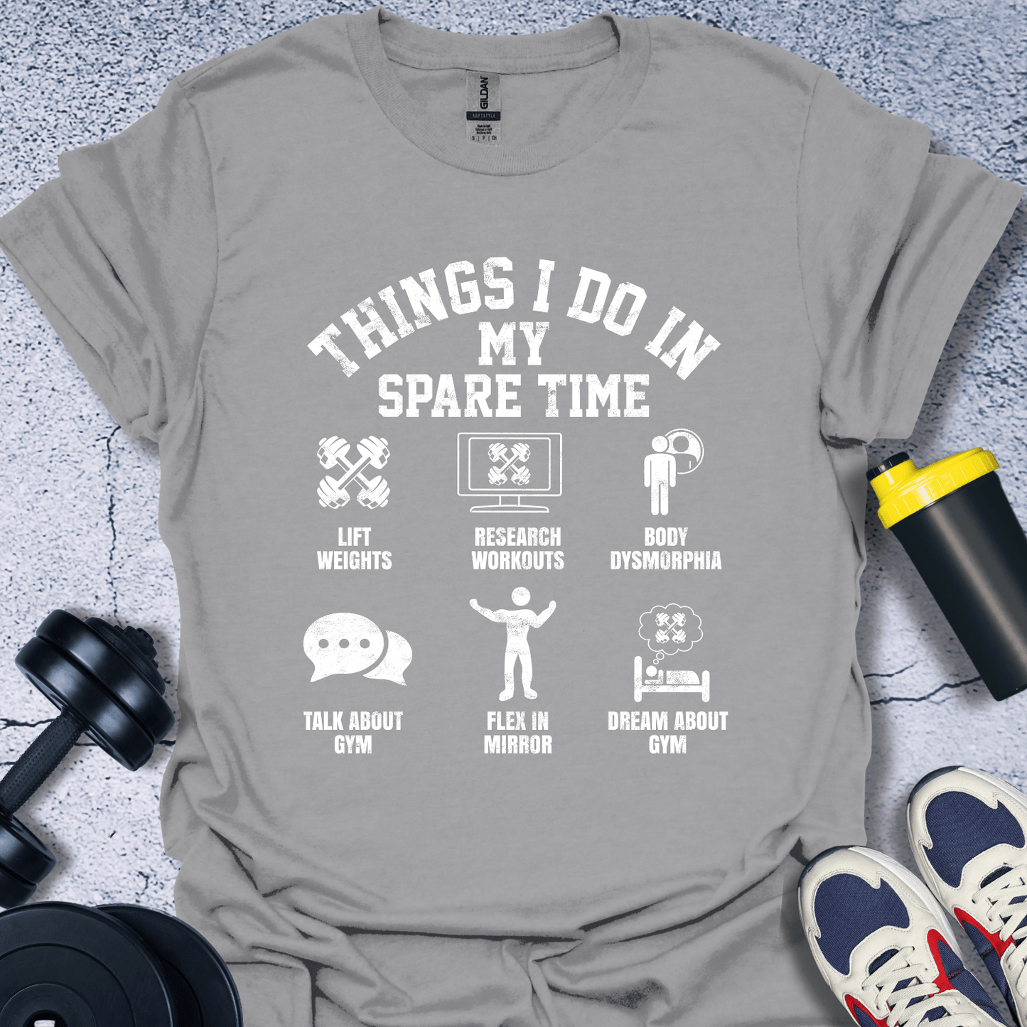 T-Shirt Sport Grey / S Things I Do In My Spare Time T-Shirt