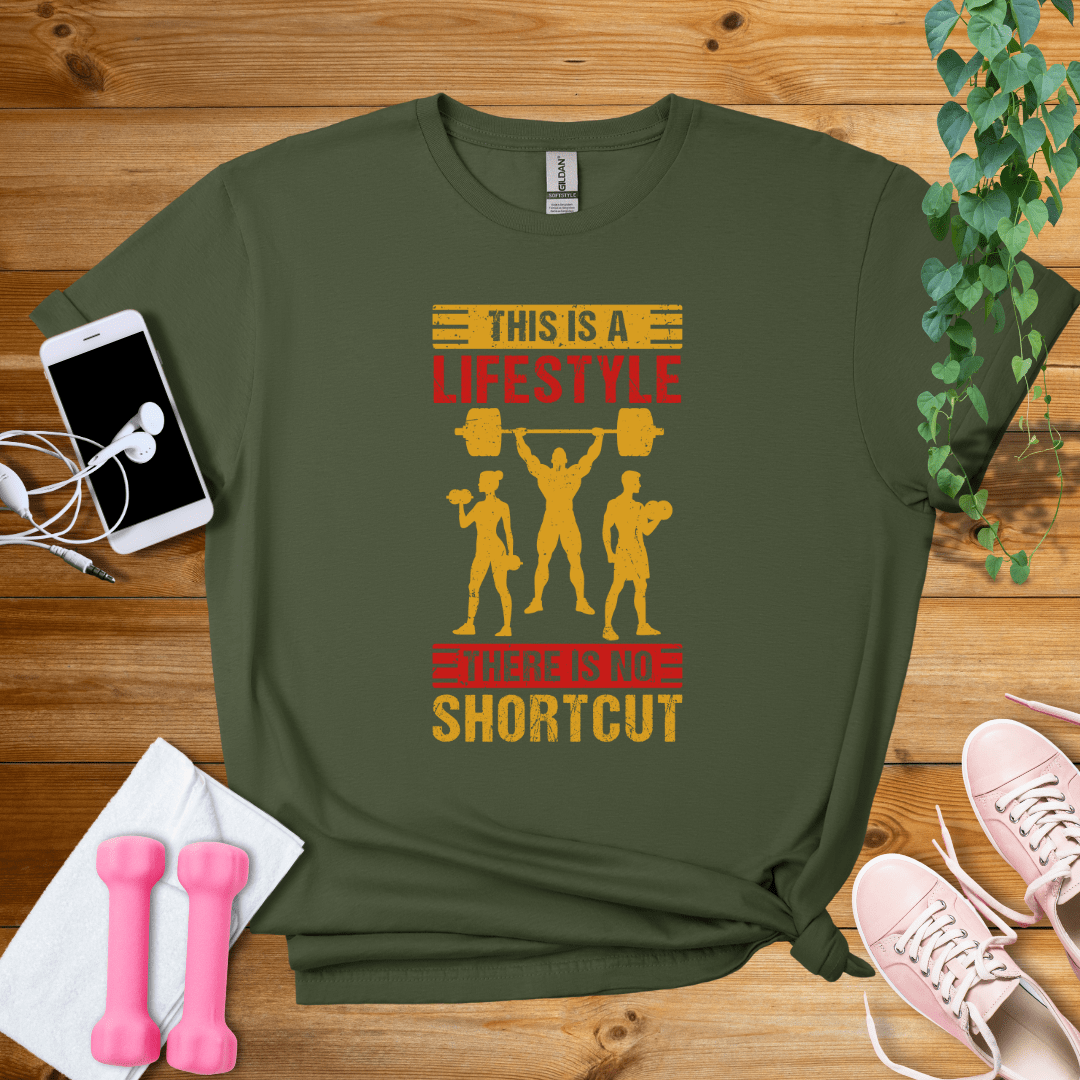 T-Shirt Military Green / S This Is A Lifestyle T-Shirt