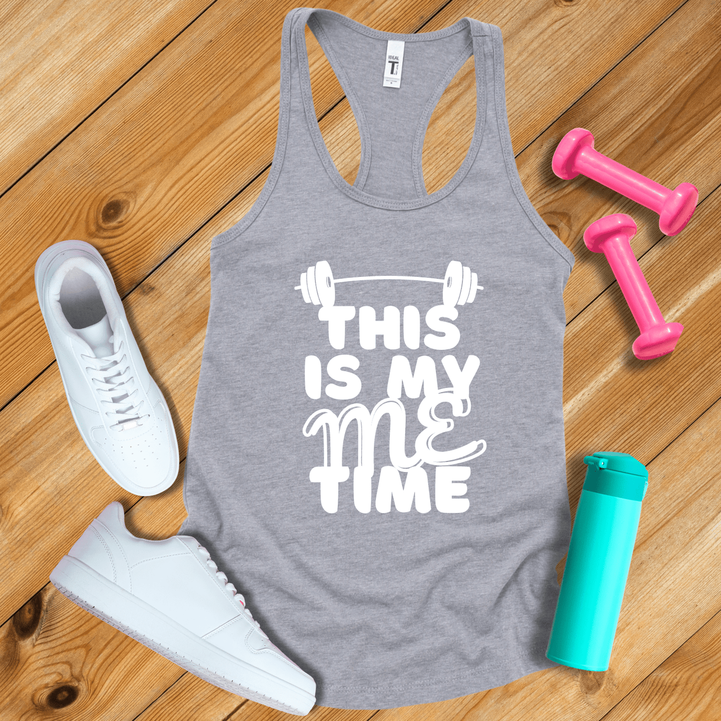 Tank Top Heather Grey / S This Is My Me Time Tank Top