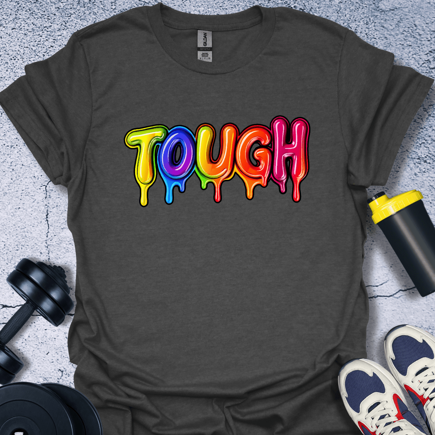 T-Shirt Dark Heather / S Tough T-Shirt