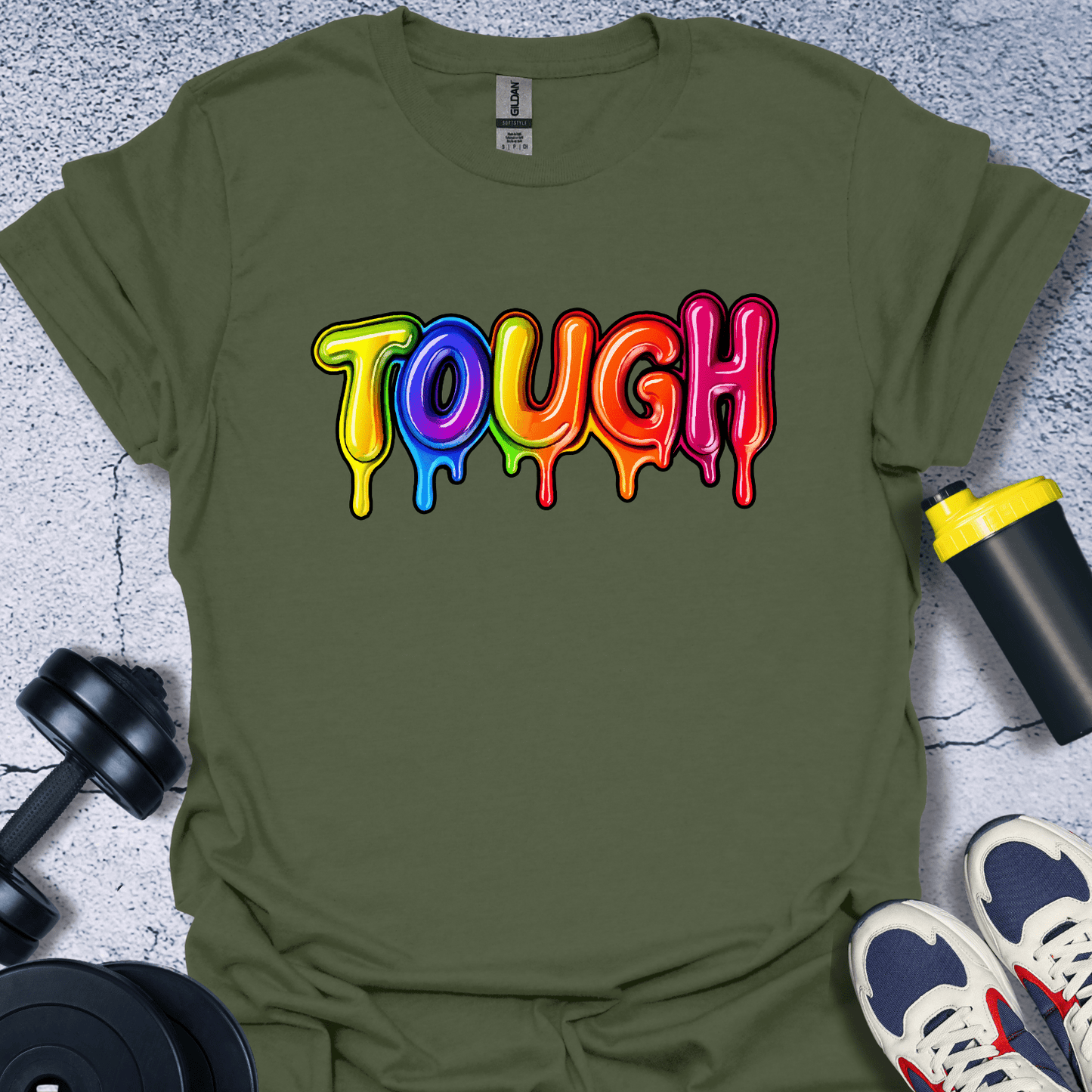 T-Shirt Military Green / S Tough T-Shirt