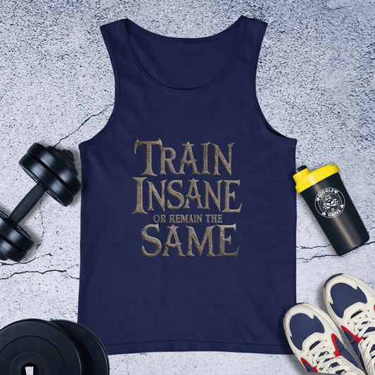 Tank Top Navy / XS Train Insane Or Remain The Same Tank Top