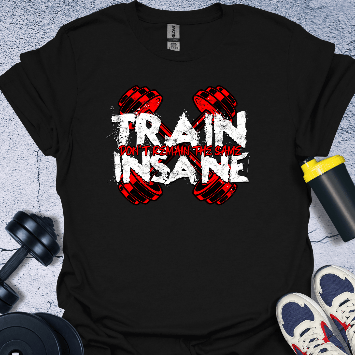 T-Shirt Black / S Train Insane T-Shirt