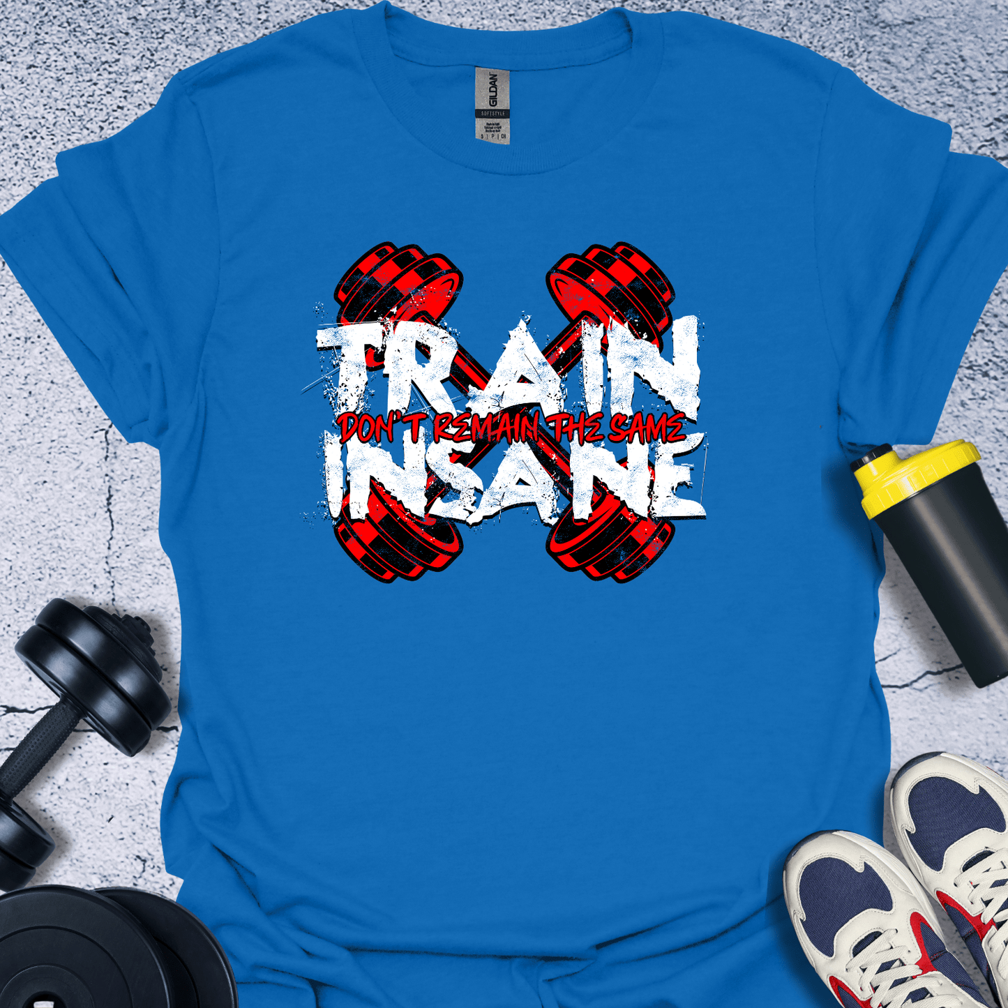 T-Shirt Royal / S Train Insane T-Shirt