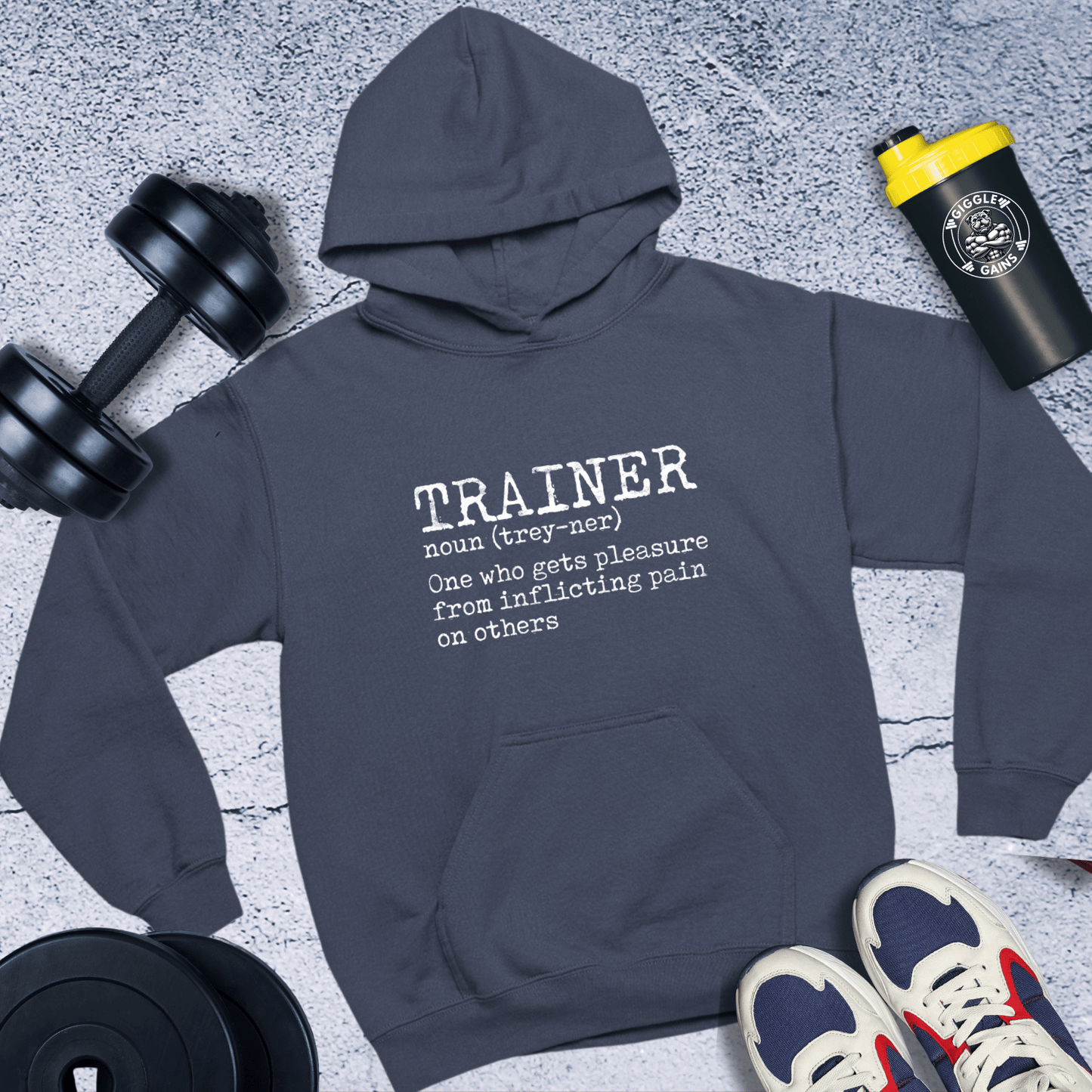 Hoodie Navy / S Trainer Definition Hoodie