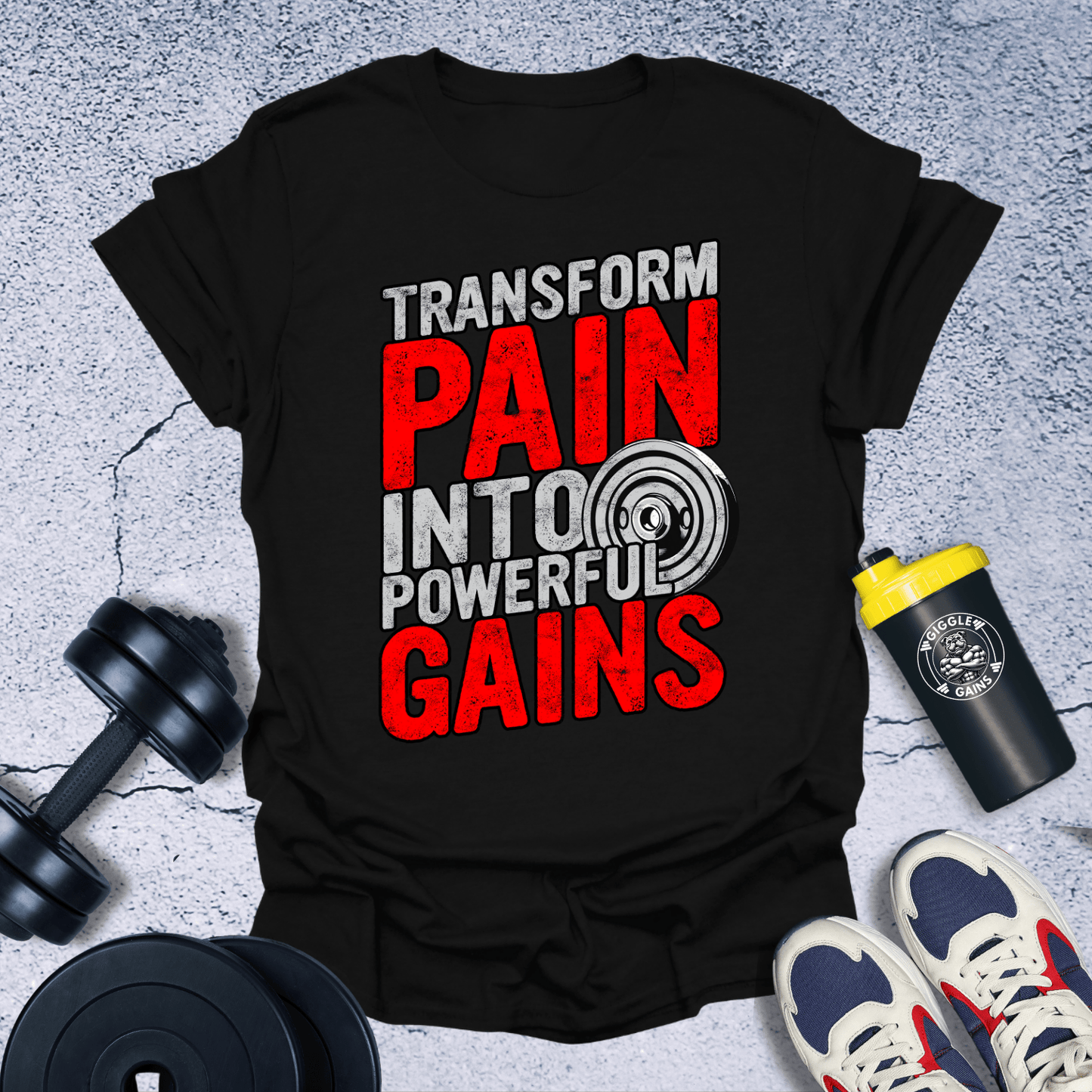 T-Shirt Black / S Transform Pain Given T-Shirt