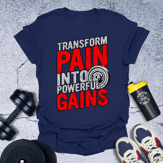 T-Shirt Navy / S Transform Pain Given T-Shirt