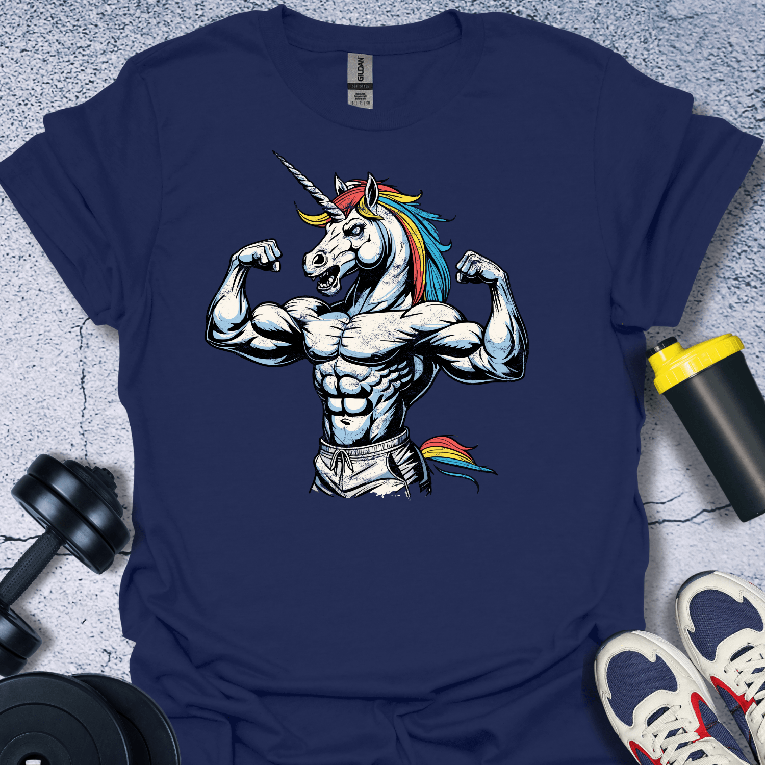 T-Shirt Navy / S Unicorn Power T-Shirt