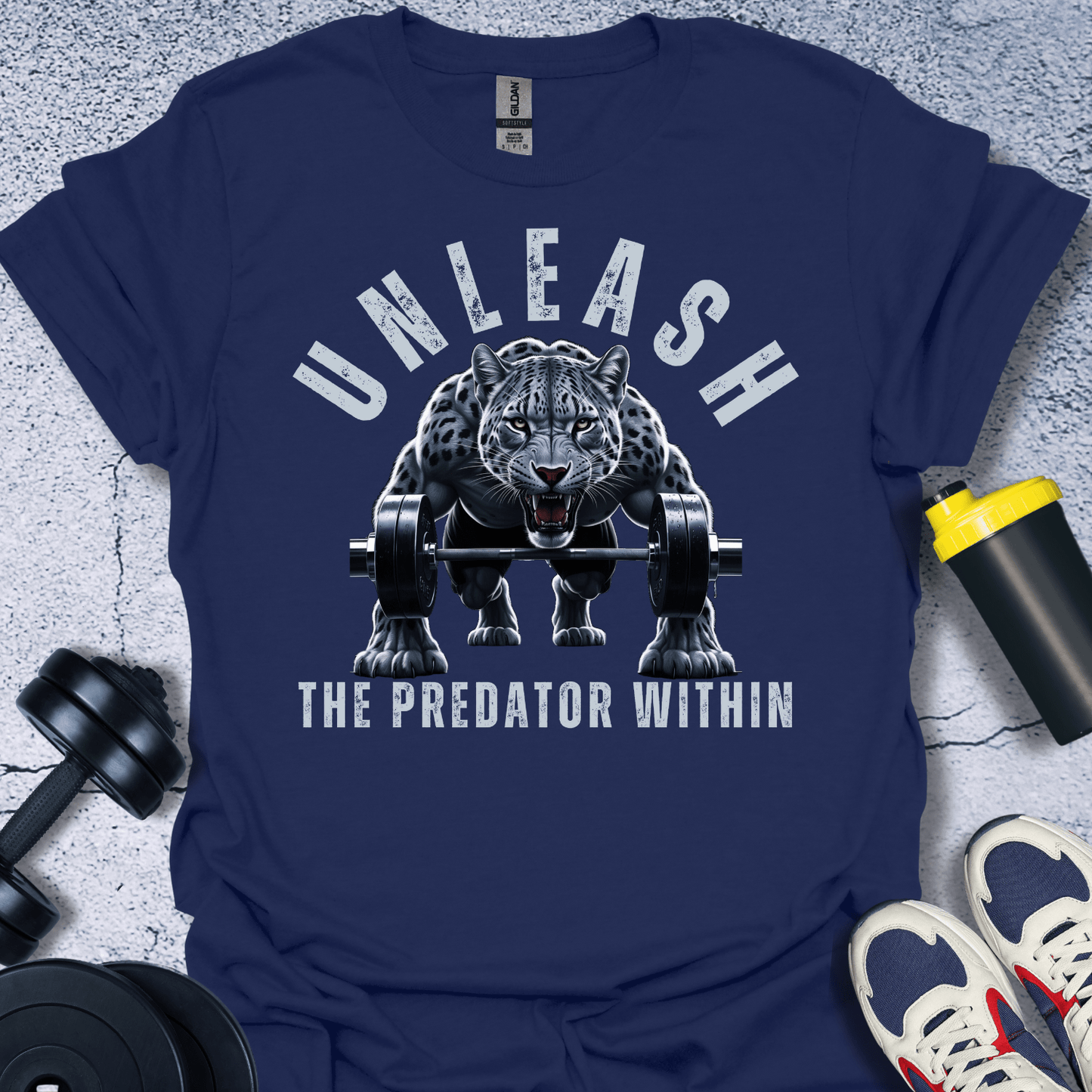 T-Shirt Navy / S Unleash The Predator Within T-Shirt