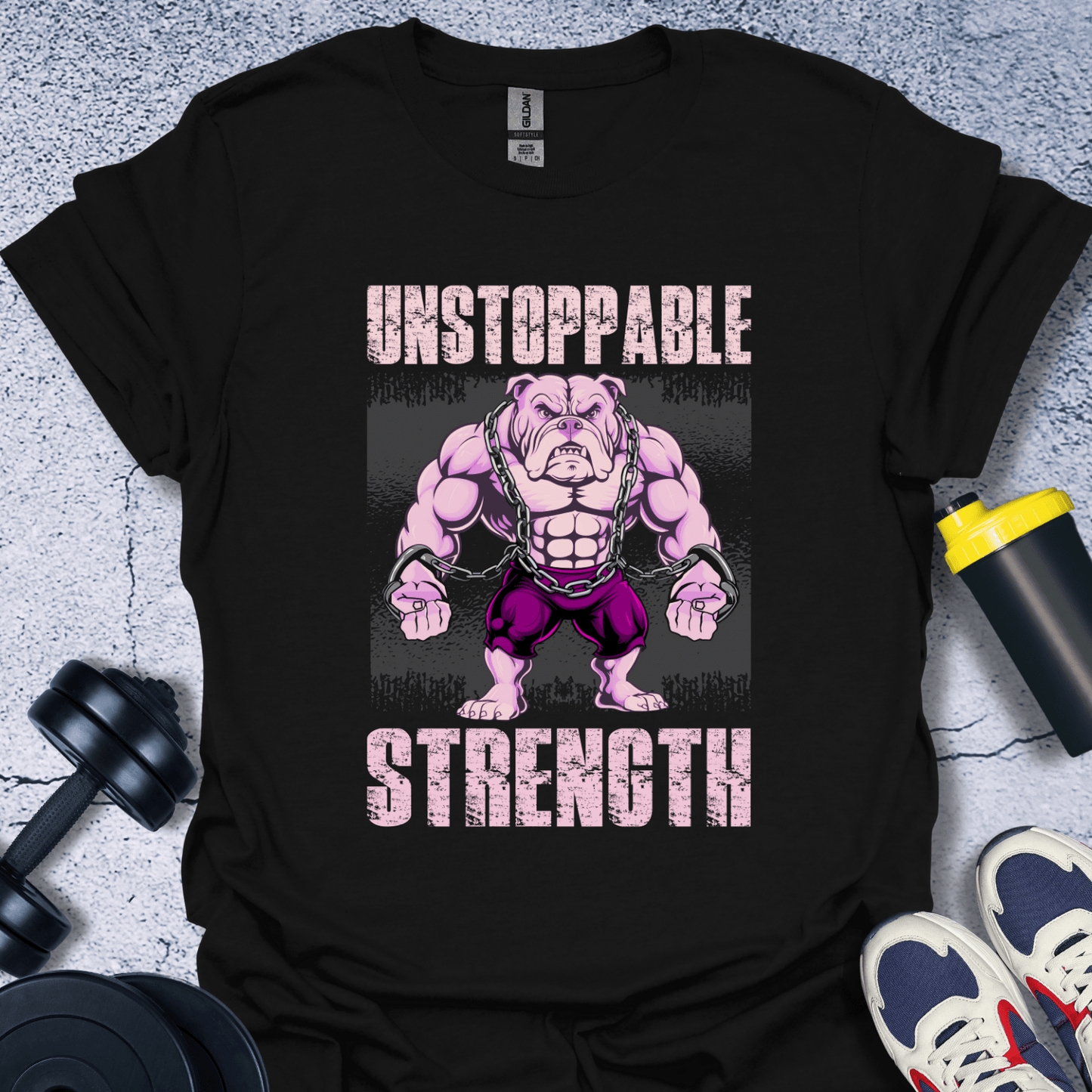 T-Shirt Black / S Unstoppable Strength T-Shirt