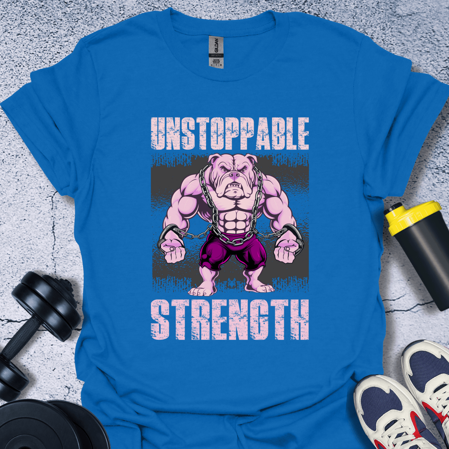 T-Shirt Royal / S Unstoppable Strength T-Shirt