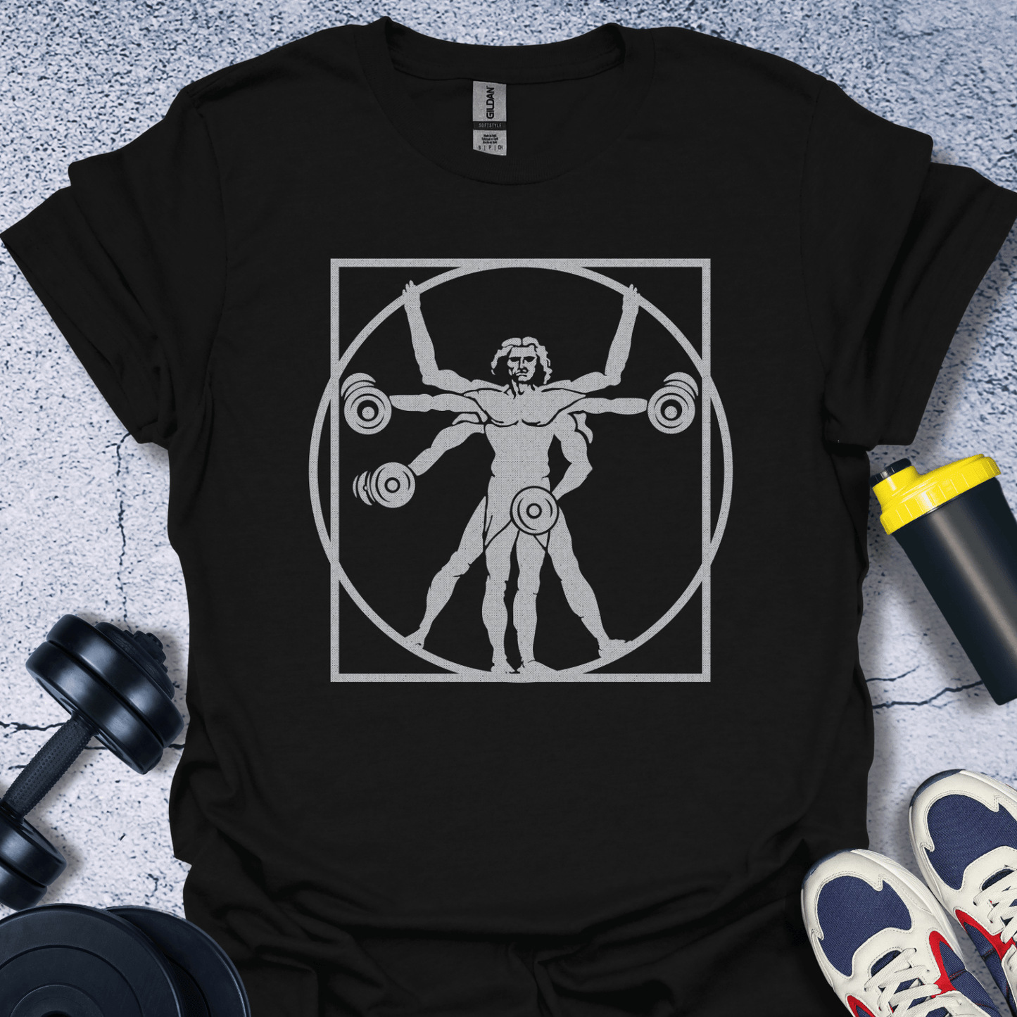 T-Shirt Black / S Vitruvian Power T-Shirt