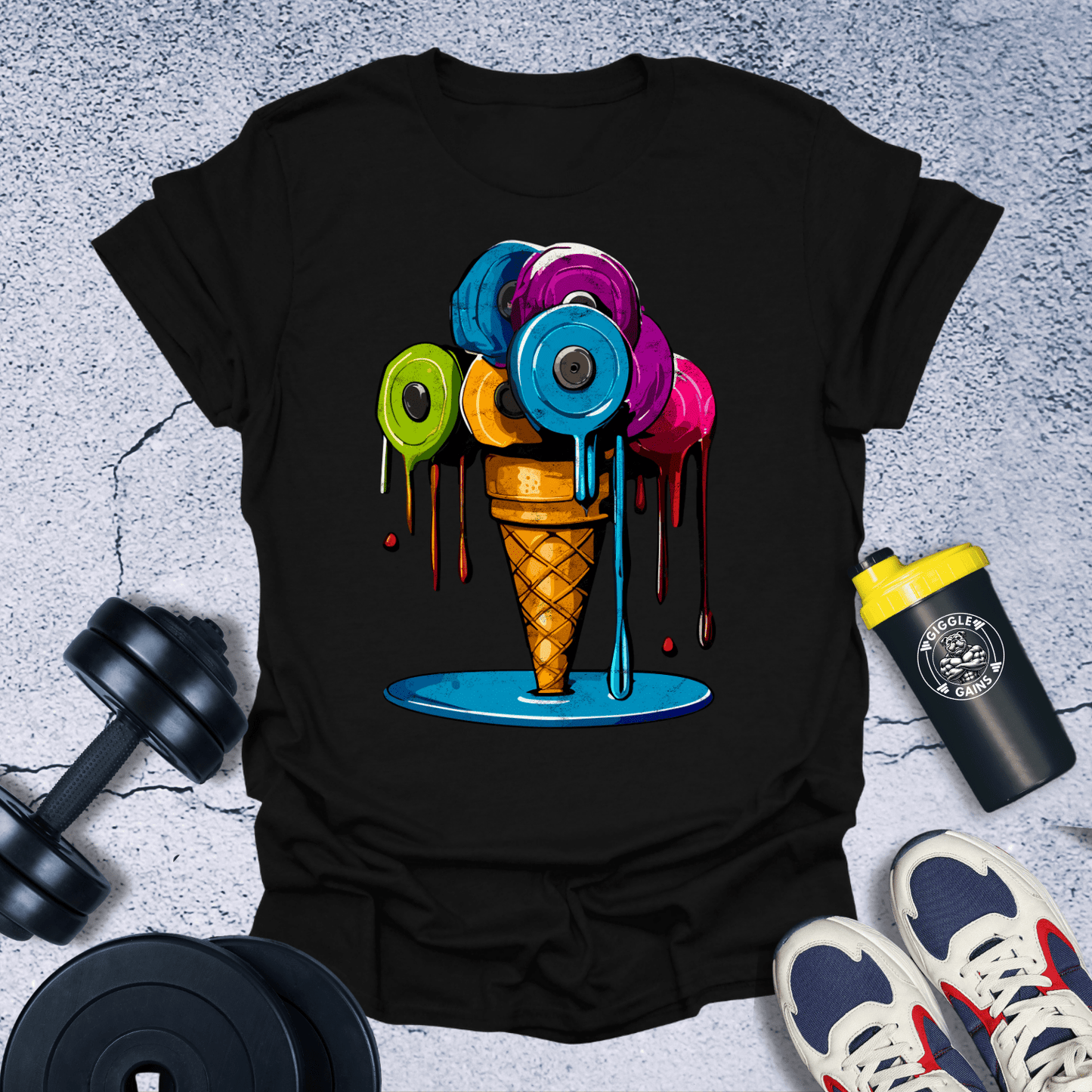 T-Shirt Black / S Weightlifting Delight T-Shirt