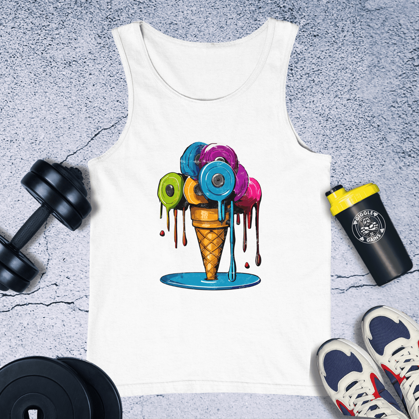 Tank Top White / XS Weightlifting Delight Tank Top