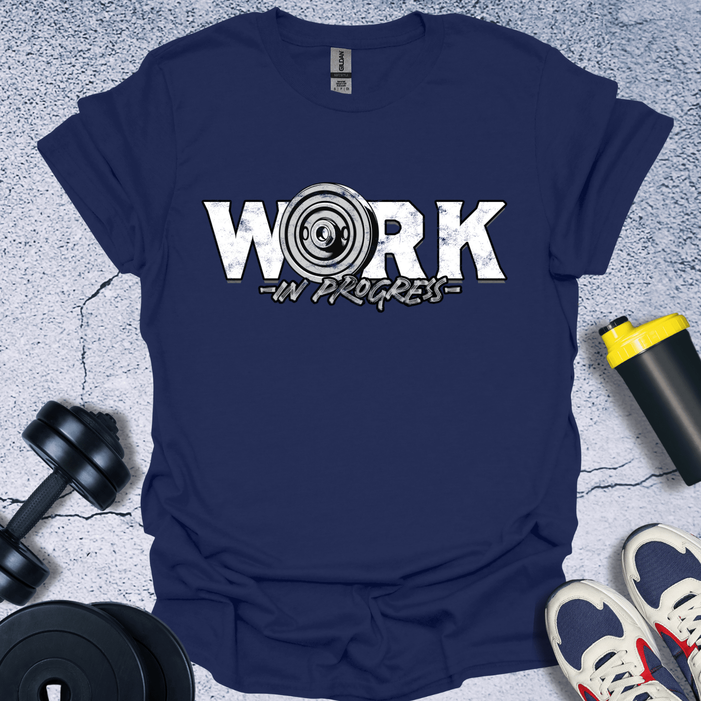 T-Shirt Navy / S Work In Progress T-Shirt