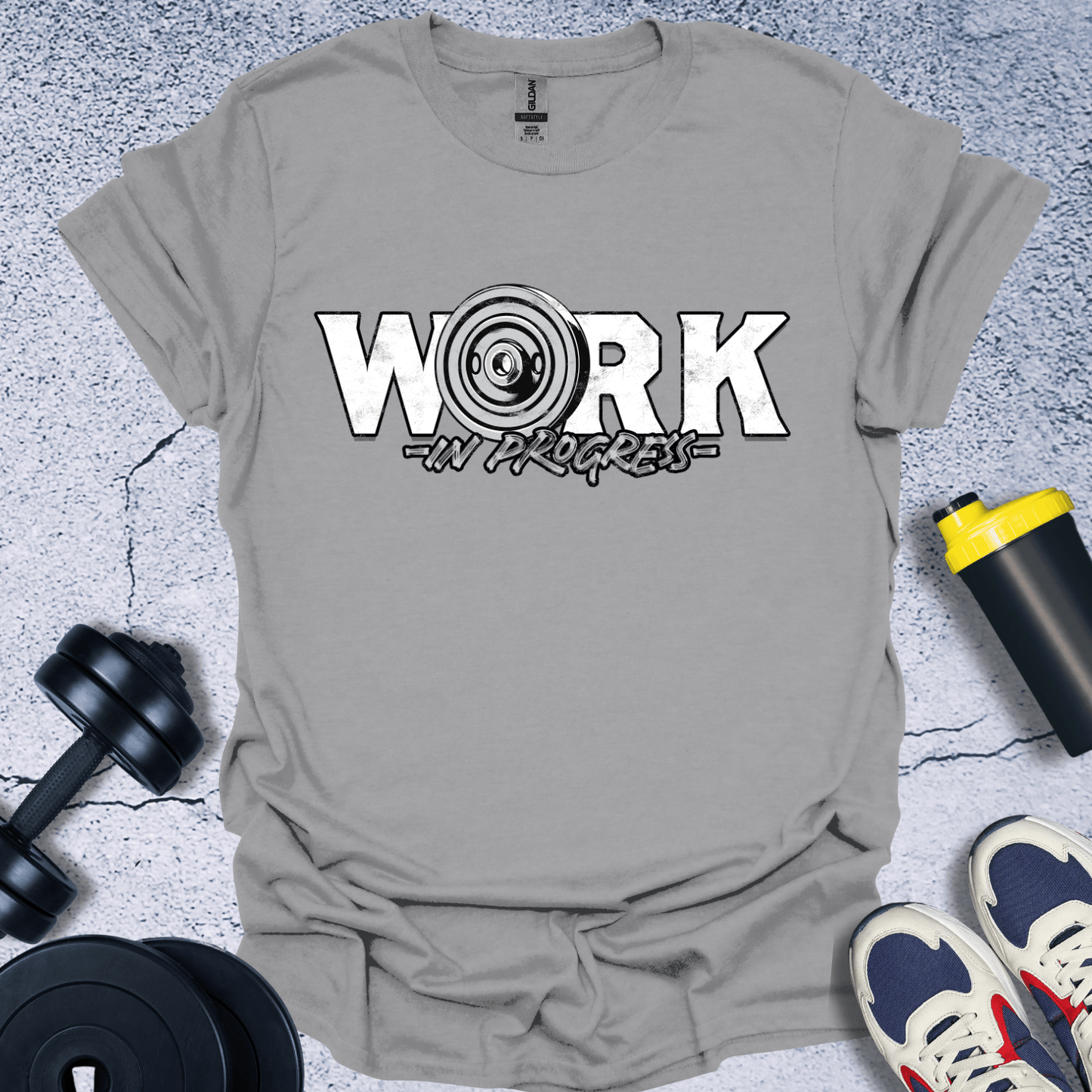 T-Shirt Sport Grey / S Work In Progress T-Shirt