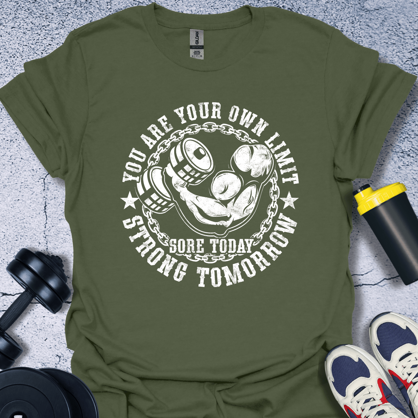 T-Shirt Military Green / S You Are Your Own Limit T-Shirt