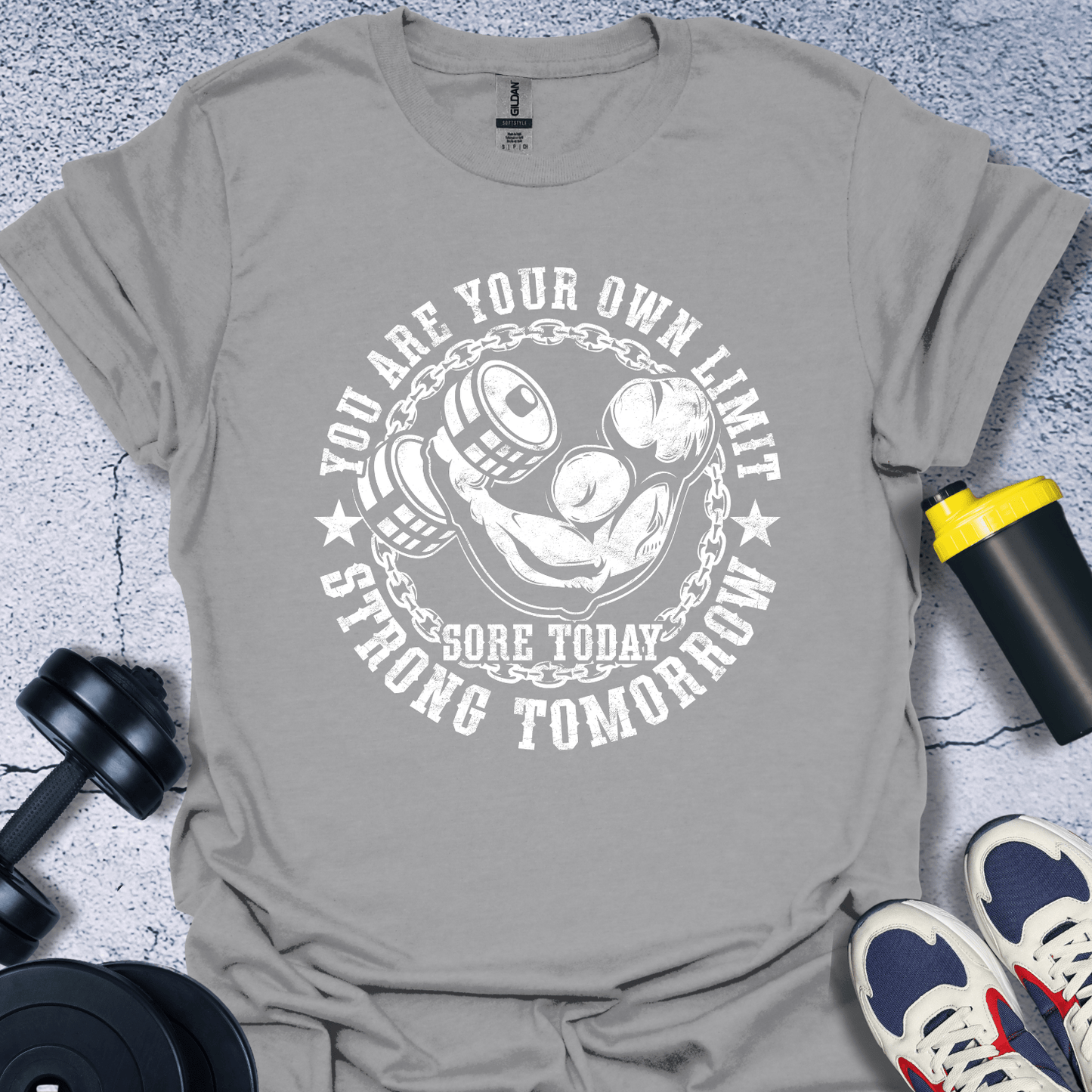 T-Shirt Sport Grey / S You Are Your Own Limit T-Shirt