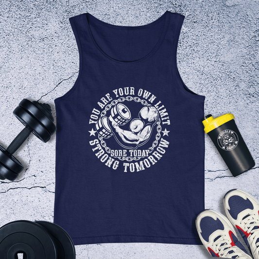 Tank Top Navy / XS You Are Your Own Limit Tank Top