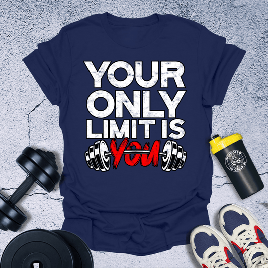 T-Shirt Navy / S Your Only Limit Is you T-Shirt