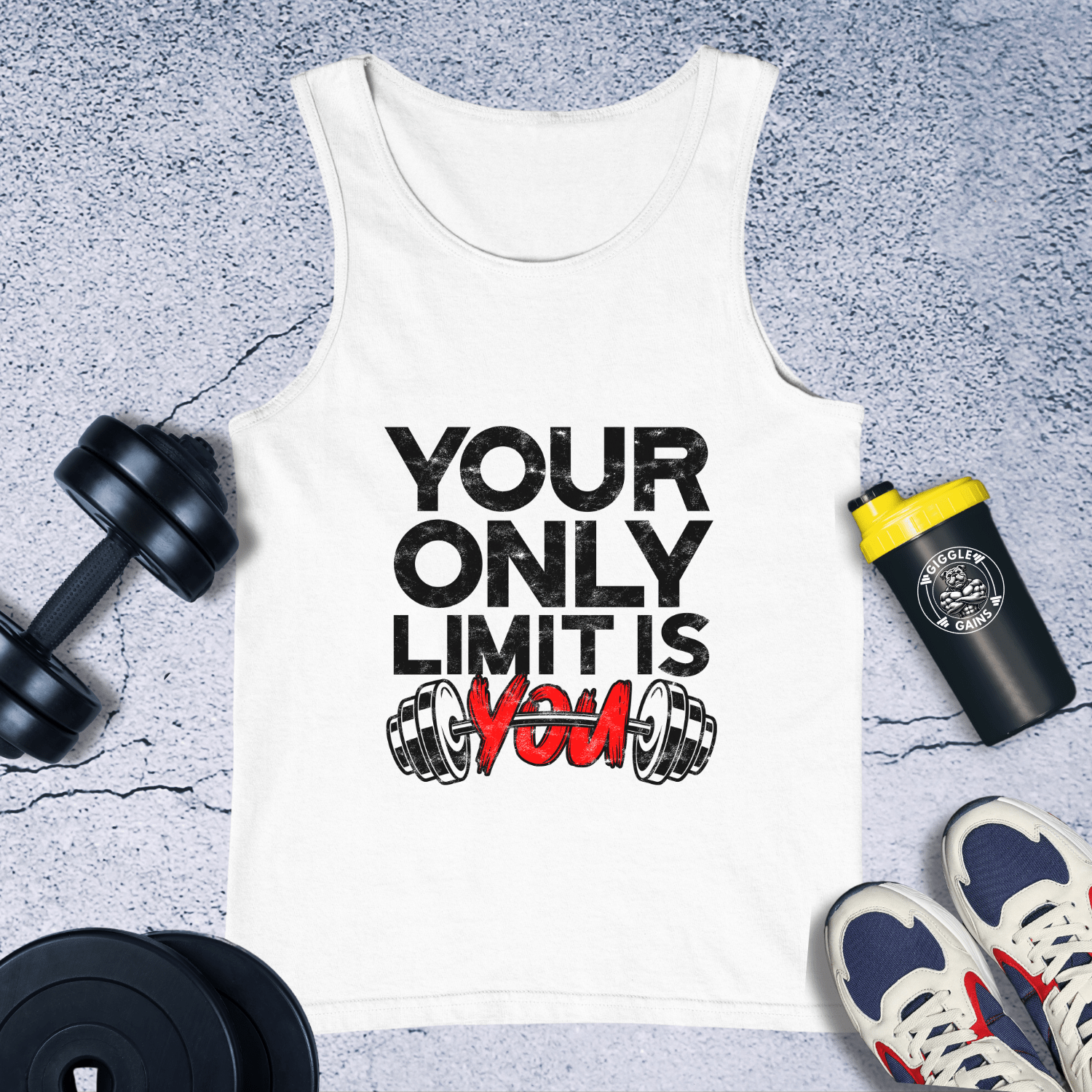 Tank Top White / XS Your Only Limit Is You Tank Top